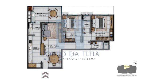 Apartamento à venda com 3 quartos, 126m² - Foto 12