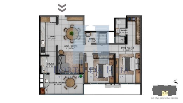 Apartamento à venda com 3 quartos, 126m² - Foto 13