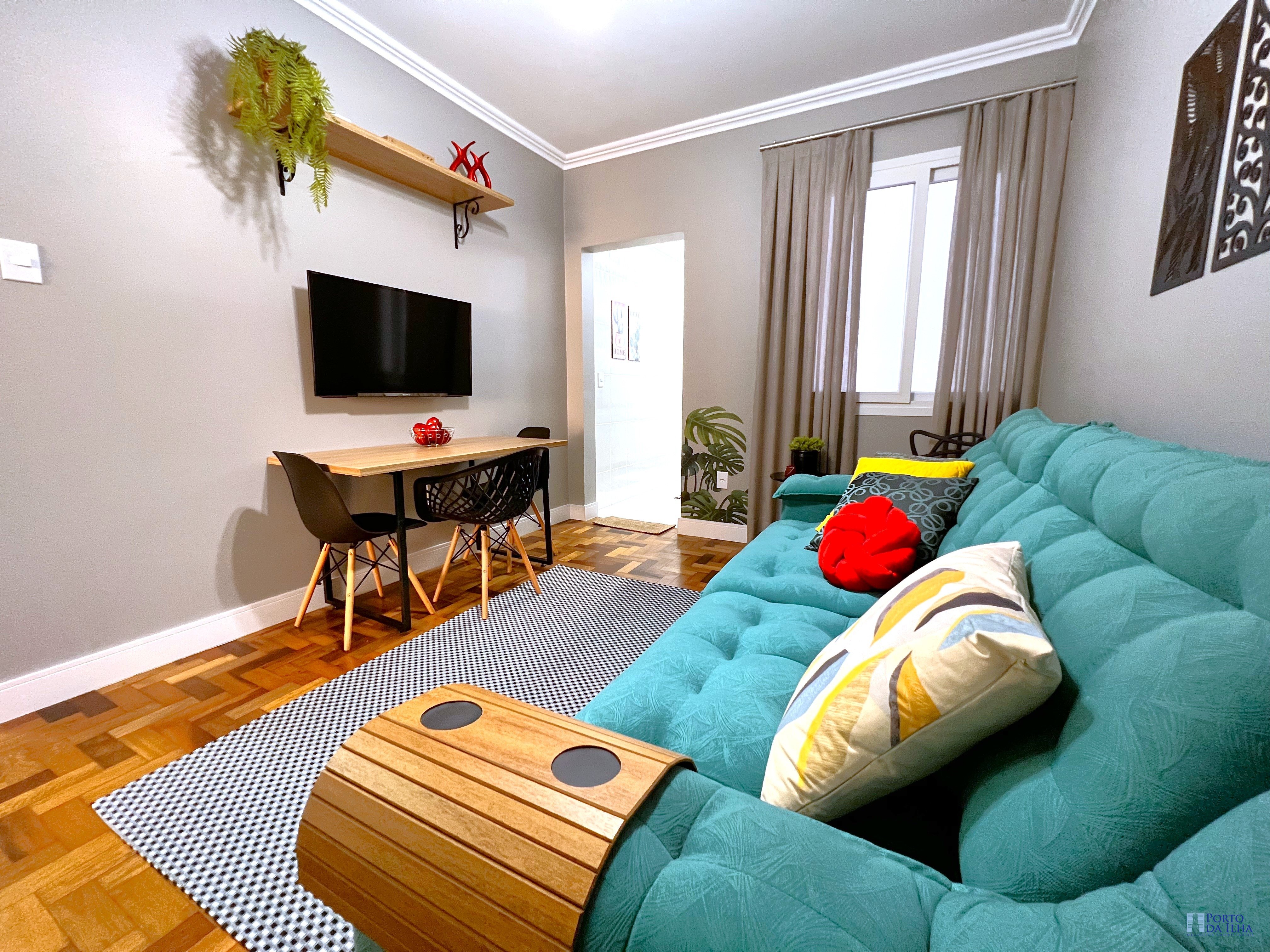 Apartamento de 1 dormitório à venda no Centro de Florianópolis - R$ 535.000,00